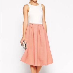 ASOS Low Back Midi Dress